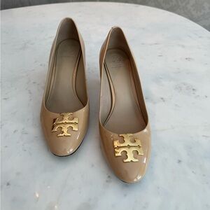 Tory Burch Raleigh Patent Leather Heel